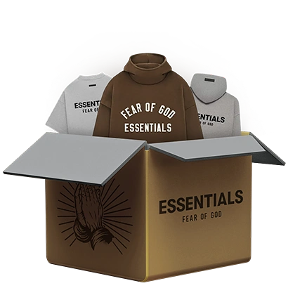 Mystery Boxes product example and item presentation