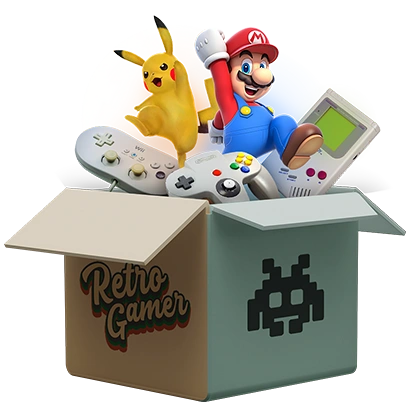 Retro Gamer mystery box product selection