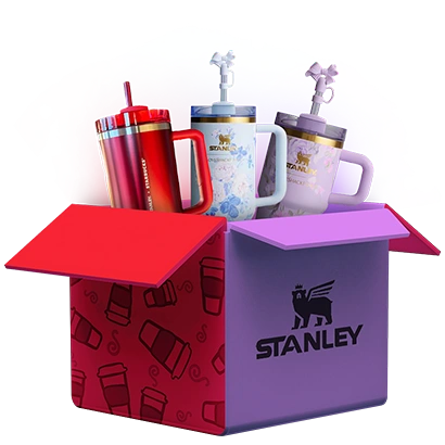 Mystery Boxes product example and item presentation