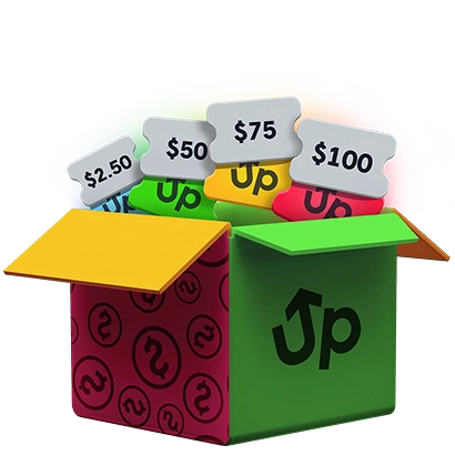 Voucher Party mystery box product selection